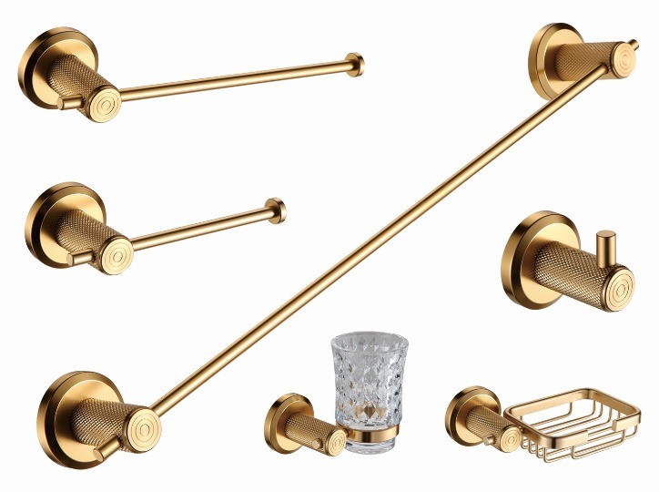 Gold Bathroom Set